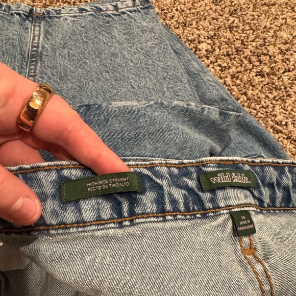 Wild Fable Light Blue Denim Jeans - Picture 2 of 4